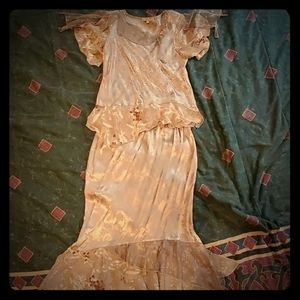 Spencer Alexis Vintage Petite Top Skirt Set